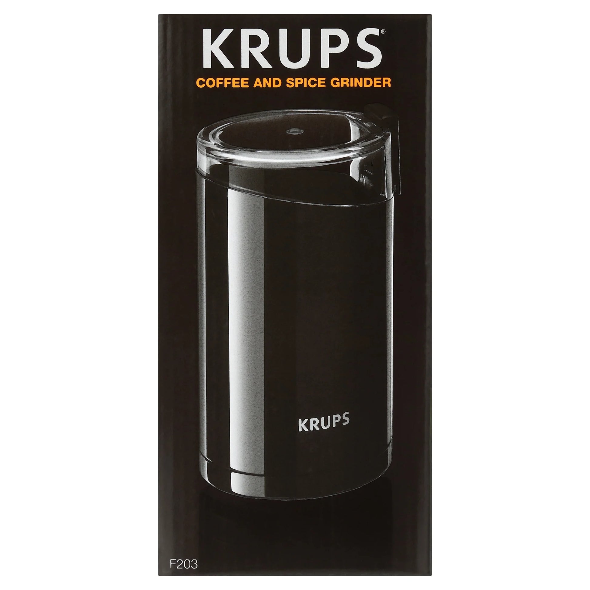 Elevate Your Coffee Experience with the Fast Touch Electric Coffee and Spice Grinder - Sleek Black Design - Ludovica 