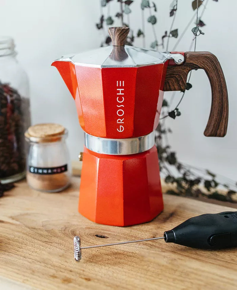 Brew Barista-Quality Espresso at Home with the Milano Stovetop Espresso Maker - 9 Cup Moka Pot - Ludovica 
