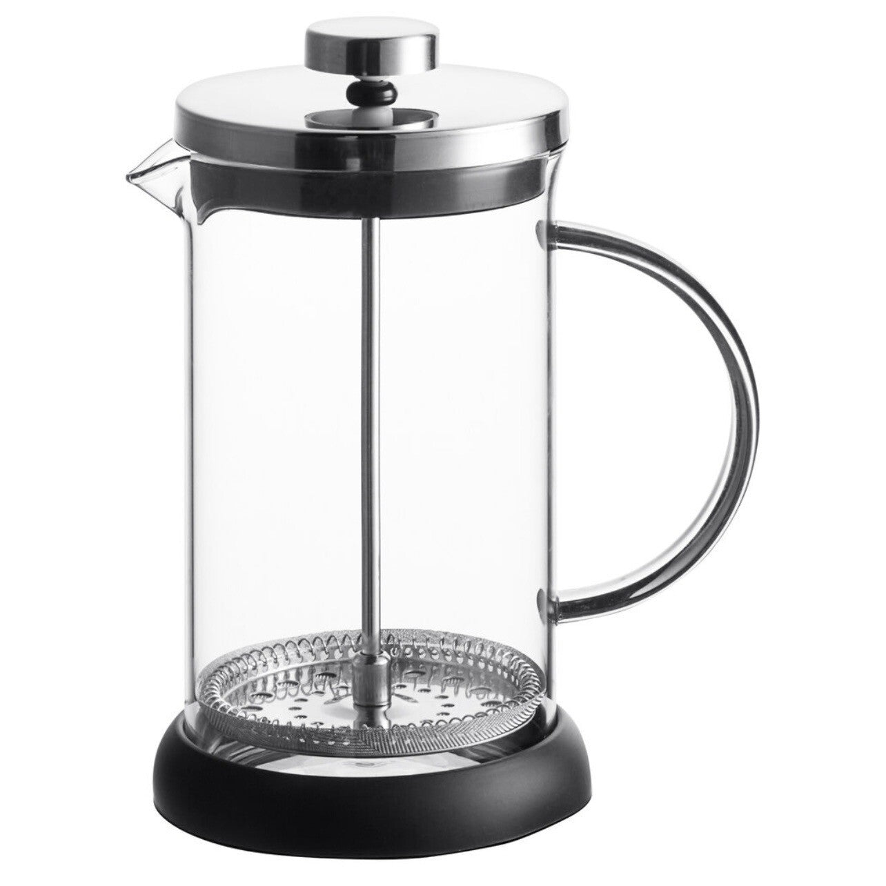Elevate Your Coffee Experience with the 20 Oz French Coffee Press - Stylish Glass & Stainless Steel Espresso Maker - Ludovica 